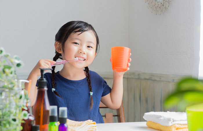 食後の歯磨きを習慣にする