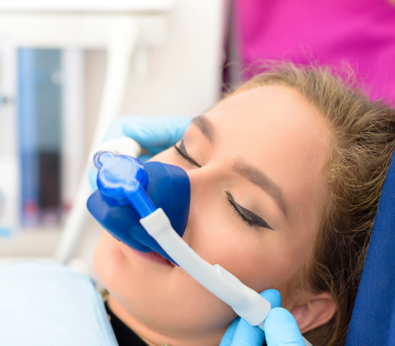 不安や緊張をやさしく和らげる笑気麻酔